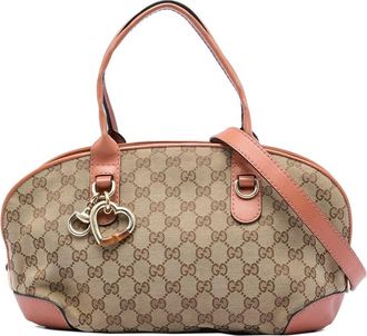 Gucci Pre-owned Gucci GG Canvas Heart Bit Satchel Ladies OETBZ7JE28CXYMZN
