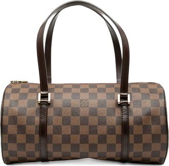 Louis Vuitton 1990-2010 Damier Ebene Papillon 30 handbag - Bruin