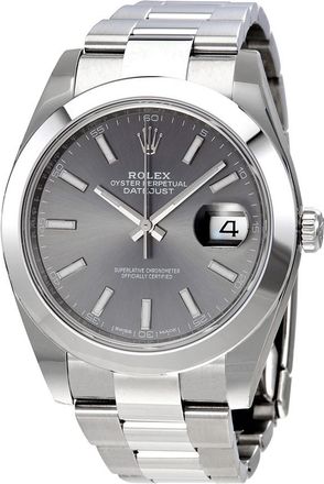 Rolex Pre-owned Pre-owned Rolex Oyster Perpetual Automatic Mens Watch 126300RSO