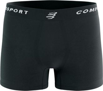 Compressport Seamless Boxer Unterhose f&uuml;r Herren | schwarz