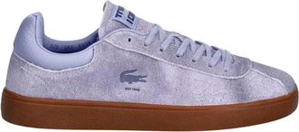 Lacoste Baseshot Su&egrave;de Sneakers - Dames - Sneakers - Paars - 39 EU - Su&egrave;de - Schoenen