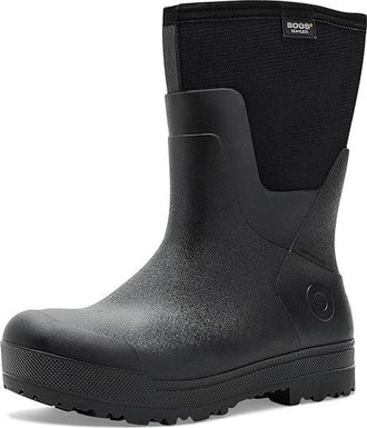 Bogs All Season Seamless Mid Mens Boots Black : 11 M