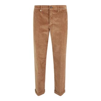 Fay Capri Velluto - - Trousers - Donna - Marrone - W30