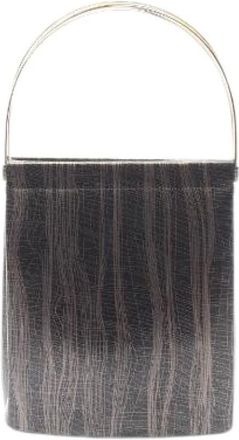 Cartier Pre-owned Bucket Bags, female, Black, Size: ONE SIZE Pre-owned Trinity Leather Handbag