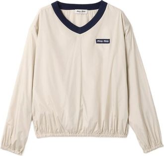 Miu Miu Technical Pong&eacute; Sweatshirt
