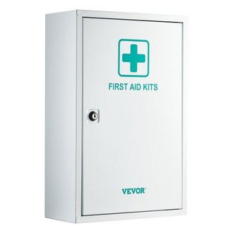 OEM Botiqu&iacute;n De Primeros Auxilios De 3 Estantes, Botiqu&iacute;n Grande Met&aacute;lico Industrial De Emergencia 460 X 300 X 140 Mm Con 1000 Piezas De Suministros M&eacute;dic