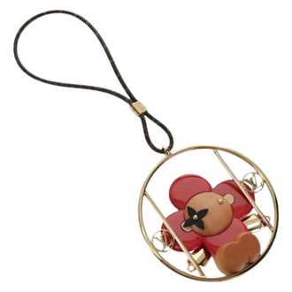Louis Vuitton Pre-owned Accessories, female, Multicolor, Size: ONE SIZE Pre-owned Canvas Key Holder