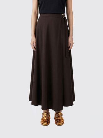 Agnona Cotton Wrap Skirt