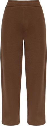 Ami Pantaloni della tuta a gamba larga - - Trousers - Donna - Marrone - S