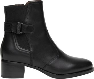 Nero Giardini Stivaletti in pelle e tessuto - - Shoes - Donna - Nero - 39 EU