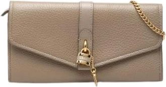 Chlo&eacute; Pre-owned Crossbody Bag - Dames - Pre-owned - Bruin - Maat: ONE Size Leer
