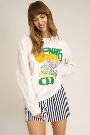 Bloomingdale's Wild Cats Oversized Sweatshirt