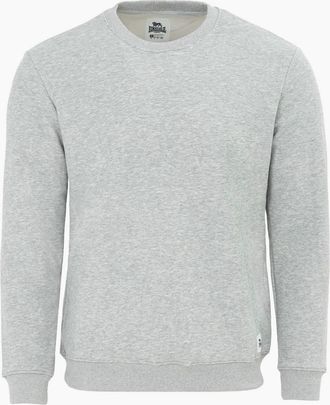 Lonsdale Mens Regular Fit Long Sleeve Crew Neck Sweatshirt - Grey - Size: 44