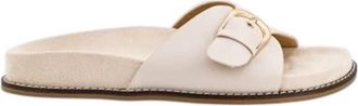Corkys Footwear Womens Passport Slide Sandals In Ivory