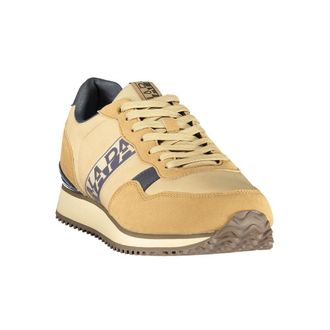 Napapijri Logo-Striped Sneaker - Beige