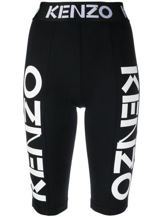 Kenzo Shorts con stampa - Nero