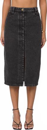 Velvet Heart Norma Pencil Skirt In Black