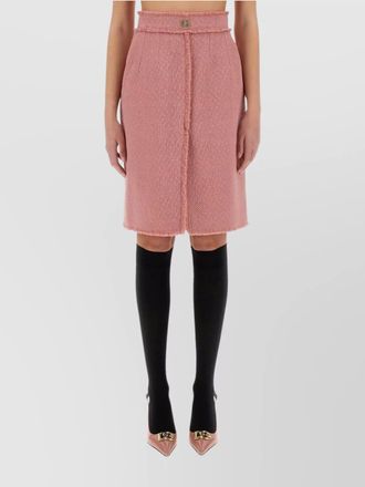 Dolce & Gabbana rachel tweed midi skirt