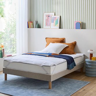 La Redoute Interieurs Topdekmatras surcomfort recycled antimijt