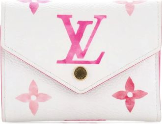 Louis Vuitton Portafoglio Victorine By The Pool con monogramma - Rosa