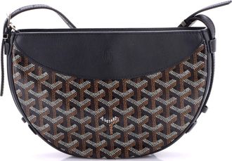 Goyard Hirondelle Shoulder Bag Coated Canvas and Leather