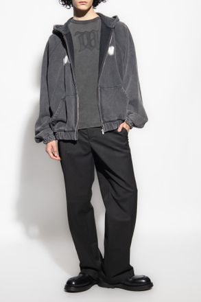 Misbhv Hoodie With Logo, Mens, Grey