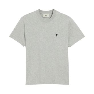 Ami Heren, Tops, Grijs, Maat: XL