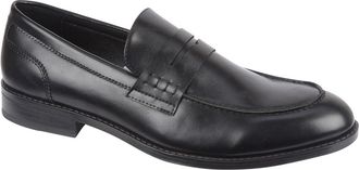 Generic Mens Black Loafers Slip On Comfort Boys Casual Smart Walking Work School Moccasin Shoes Size UK 10