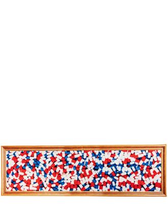 Seletti Pills graphic-print mat (200x60cm) - unisex - Polyester/Recycled Plastic - One Size - Multicolour
