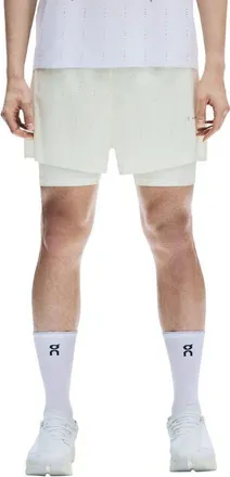 On x PAF 2-in-1 Performance Running Shorts in Ice/gale at Nordstrom, Size X-Small