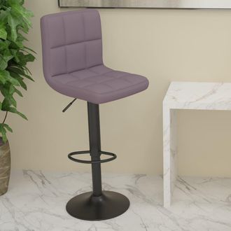 vidaXL Taburete De Cocina De Tela Gris Taup&eacute; Vidaxl