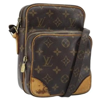 Louis Vuitton Pre-owned Cross Body Bags, female, Brown, Size: ONE SIZE Pre-owned Vintage Monogram Shoulder Bag