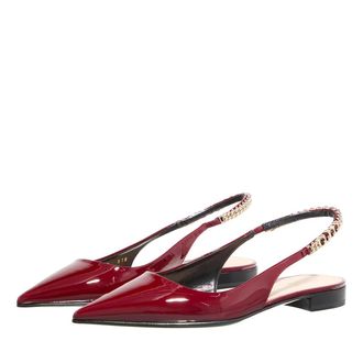Gucci Loafers - Signoria Ballet Flat - red - Loafers for ladies