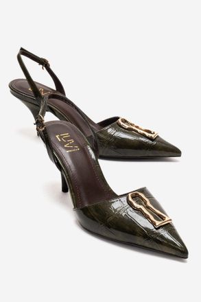 Prologue Yvella Gesp Spitse Neus Stiletto Pump