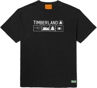 Timberland x Nina Chanel Abney T-Shirt Black White A5NC6-001
