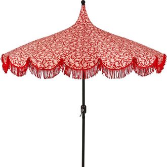 MiCa Decorations Sombrilla Kelly Rojo H238xB235xL235cm