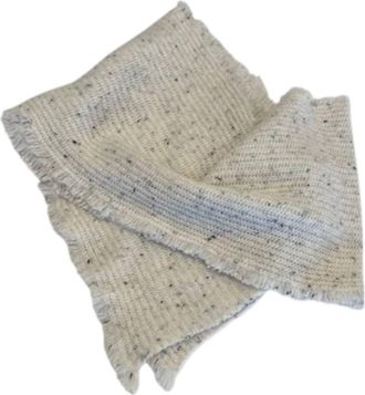 Autumn Cashmere Womens Fringe Shaker Scarf Domino