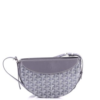 Goyard Hirondelle Shoulder Bag Coated Canvas and Leather