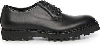 Giuliano Galiano Castro Leather Lace-Up Shoe