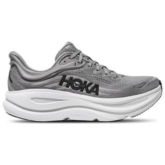 Hoka One One Mens Bondi 9 - Running Shoes Stellar Grey/Galactic Grey Size 10.0