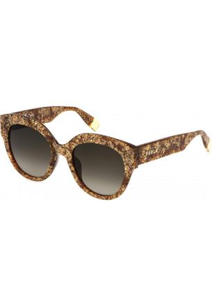 Furla Womens SFU813 53 0V83 Sunglasses - Brown - One Size