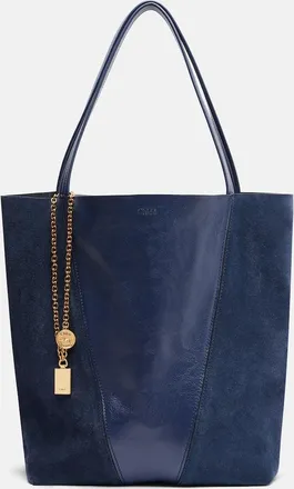 Chlo&eacute; Chlo&eacute; Shopper Spin in pelle e suede