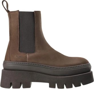 Copenhagen Cph 686 Chelsea Boot - Dames - Chelseaboots - Bruin - 37 EU - Leer - Schoenen