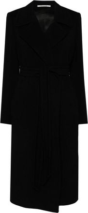 Tagliatore Molly coat - women - Virgin Wool/Cupro/Cashmere - 40 - Black