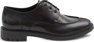 Saint Laurent Black Leather Dress Shoes