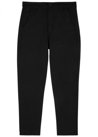 7 For All Mankind Travel Stretch-jersey Trousers - Black - 28 (W28 /xs)
