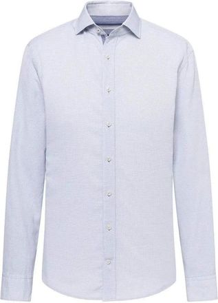 Hackett Camicia Ticking - - Shirts - Uomo - Bianco - L