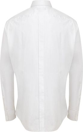 Dolce & Gabbana Mens White Cotton Dress Shirt