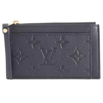 Louis Vuitton Pre-owned Wallets, female, Black, Size: ONE SIZE Pre-owned Canvas Wallet