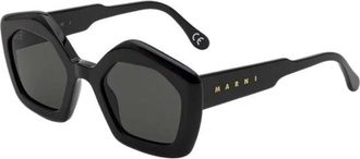Marni Zonnebrillen - Dames - Zonnebrillen - Zwart - 51 MM - Accessoires
